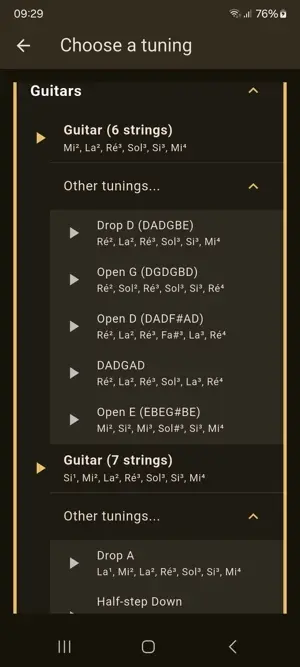 Selection Guitar