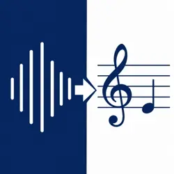 Midi to Sheet app logo