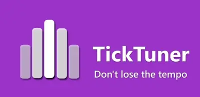 TickTuner app preview showing the metronome interface