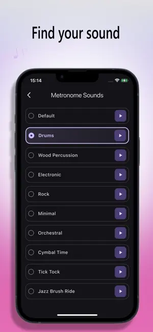 TickTuner iOS sound customization options