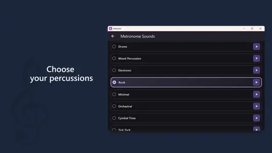TickTuner beat and accent customization with time signatures up to 16 beats